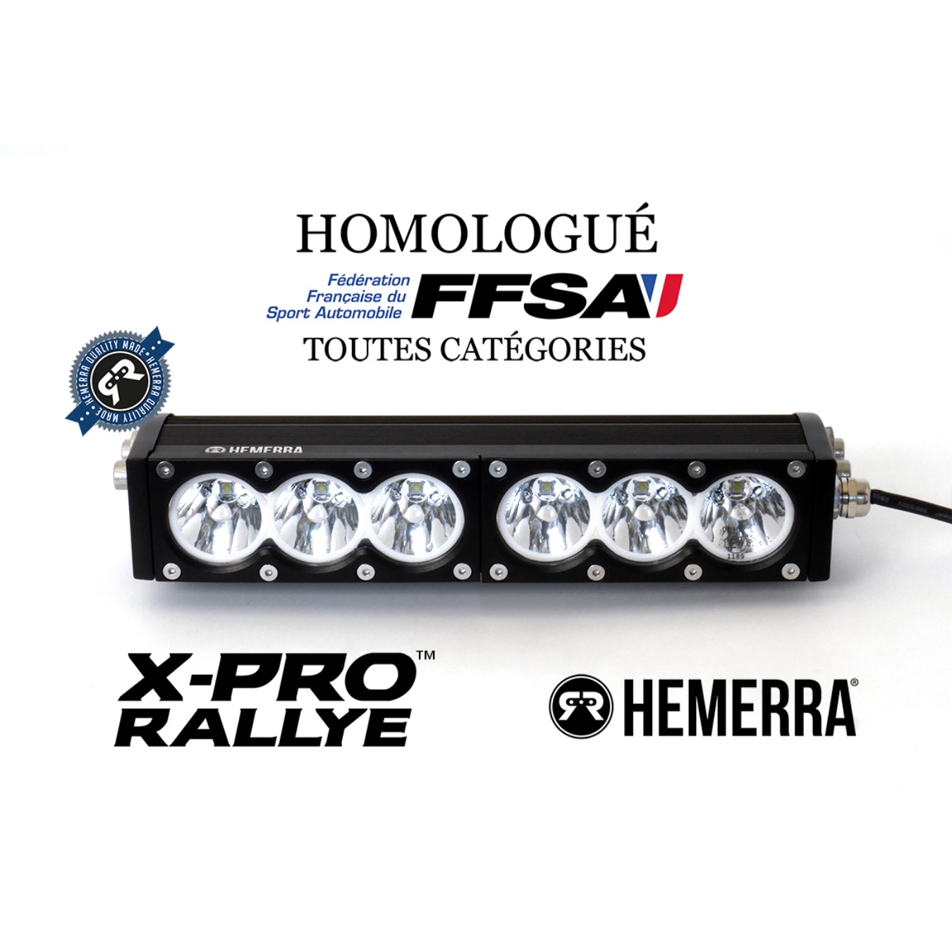 Rampe à LED HEMERRA 60W longue portée