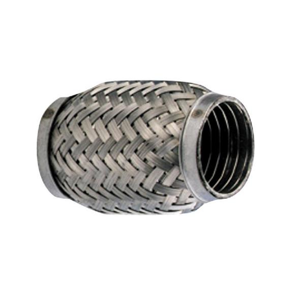 Échappements Inox sur mesure HJS Tubes flexibles Inox Longueur 120 mm Ø60 mm