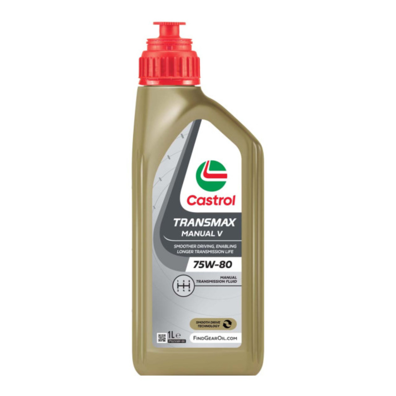 Huile de boîte de vitesse et ponts CASTROL TRANSMAX V FE BOITE 5 ET 6 75W80 1L
