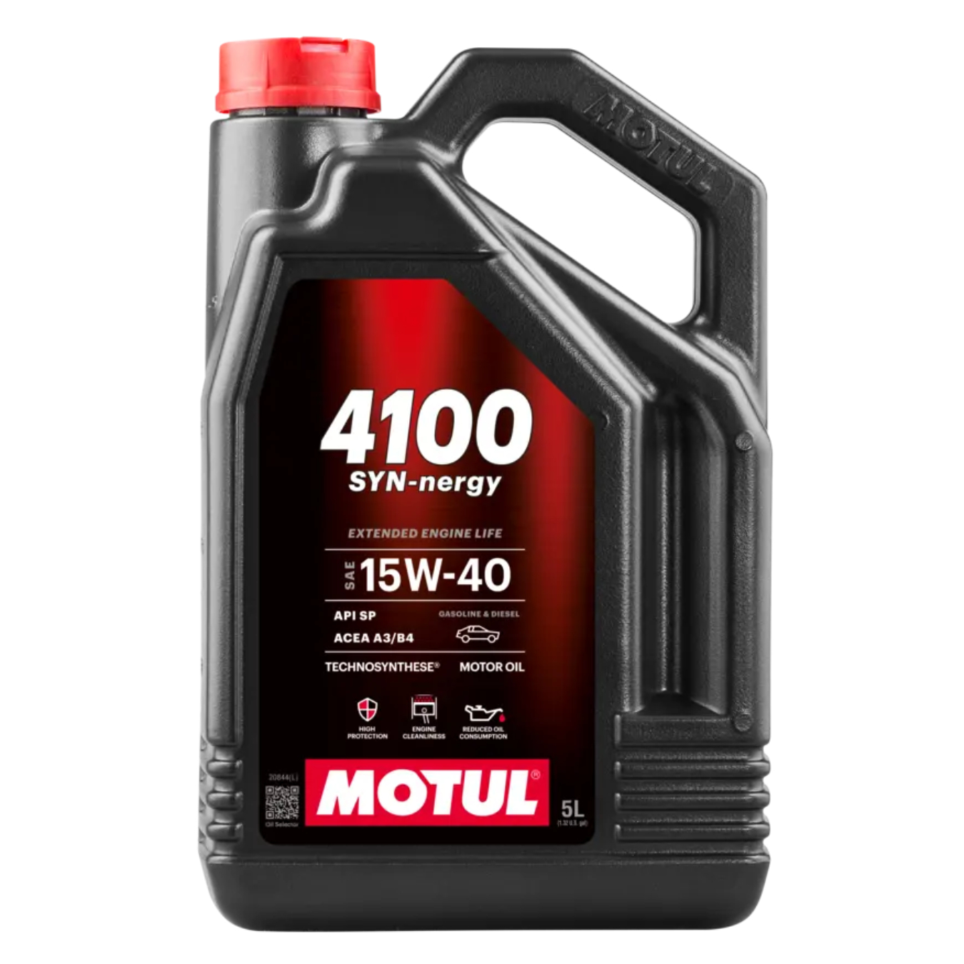 Huile moteur MOTUL 4100 SYN-Nergy 15W40 5L
