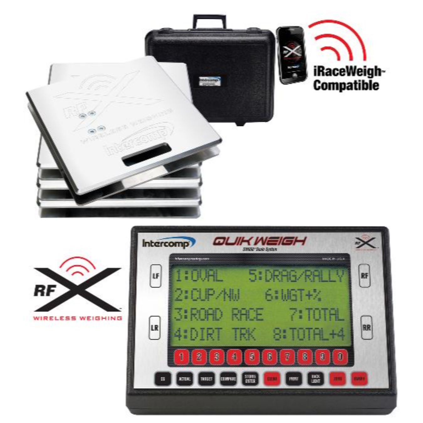 Balance professionnelle Wifi/Bluetooth INTERCOMP RFX™