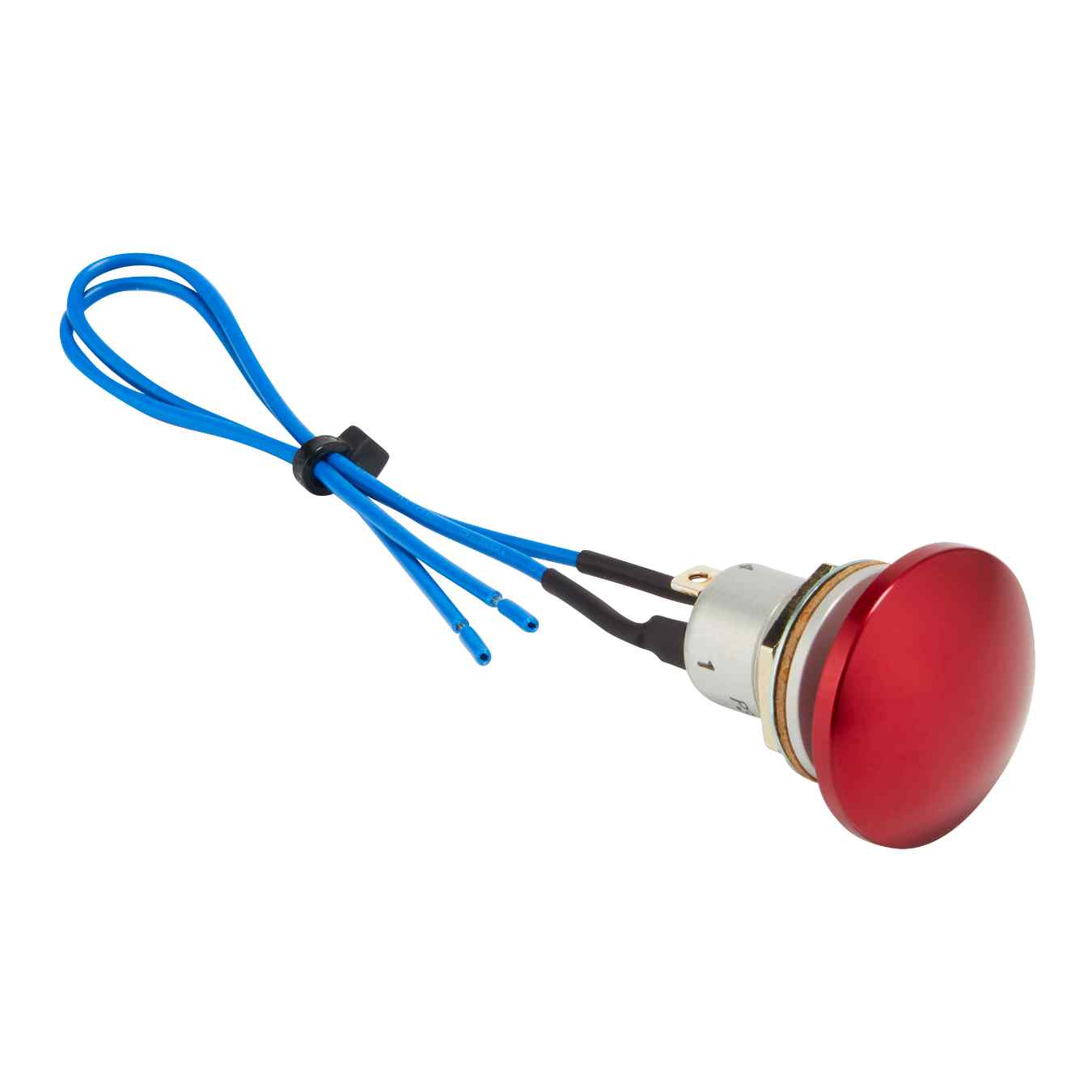 Interrupteur extérieur OFF en métal pour coupe circuits rouge CK-EM-03