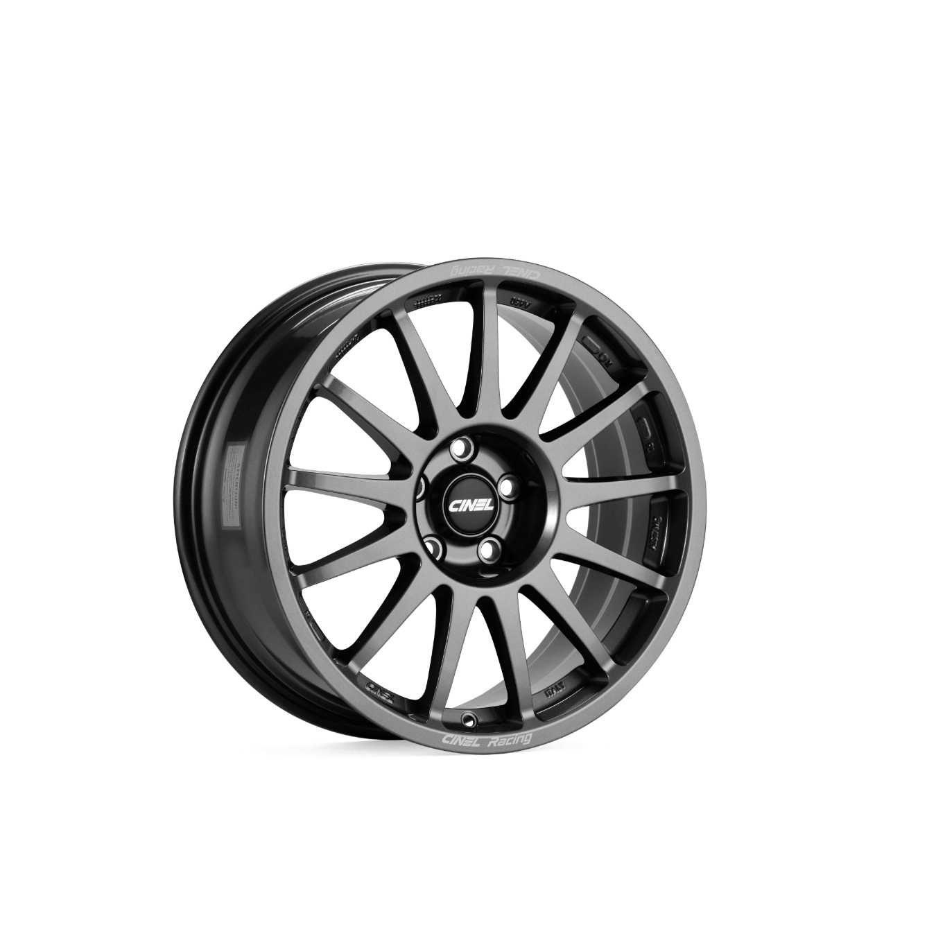 Jante CINEL Turismo Evo 8X18 ET30 pour Renault Clio IV R.S., Hyundai I20N et I30N, Subaru STI et Suzuki Swift Sport