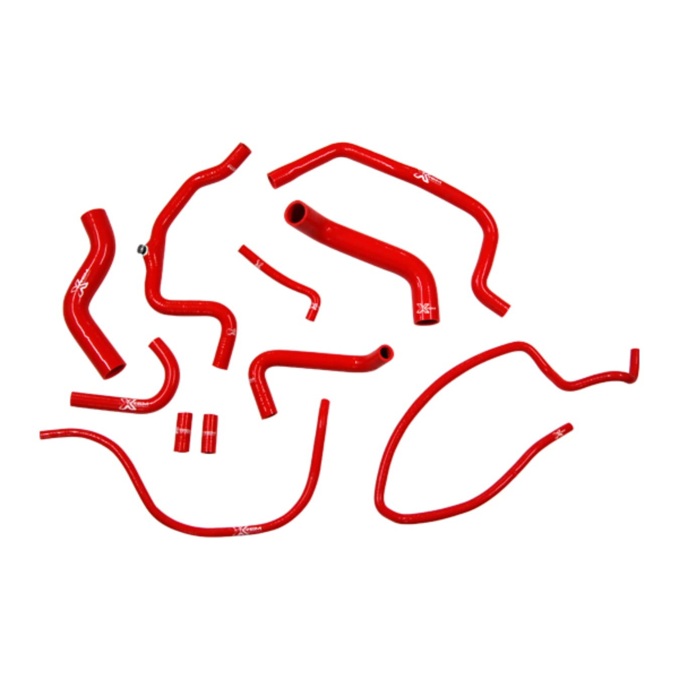 Kit 11 durites XTREM MOTORSPORT refroidissement silicone Fiat Punto HGT