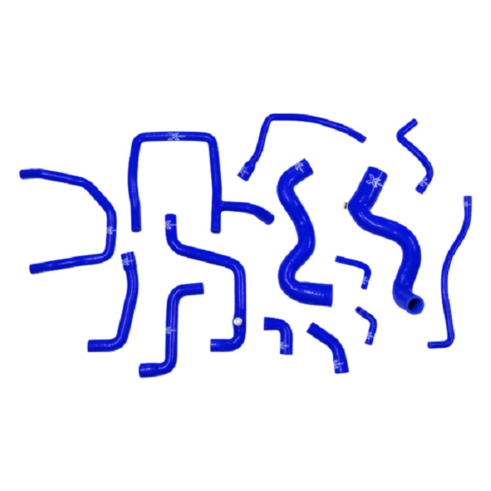 Kit 14 durites XTREM MOTORSPORT refroidissement silicone Renault R21 2.0 Turbo