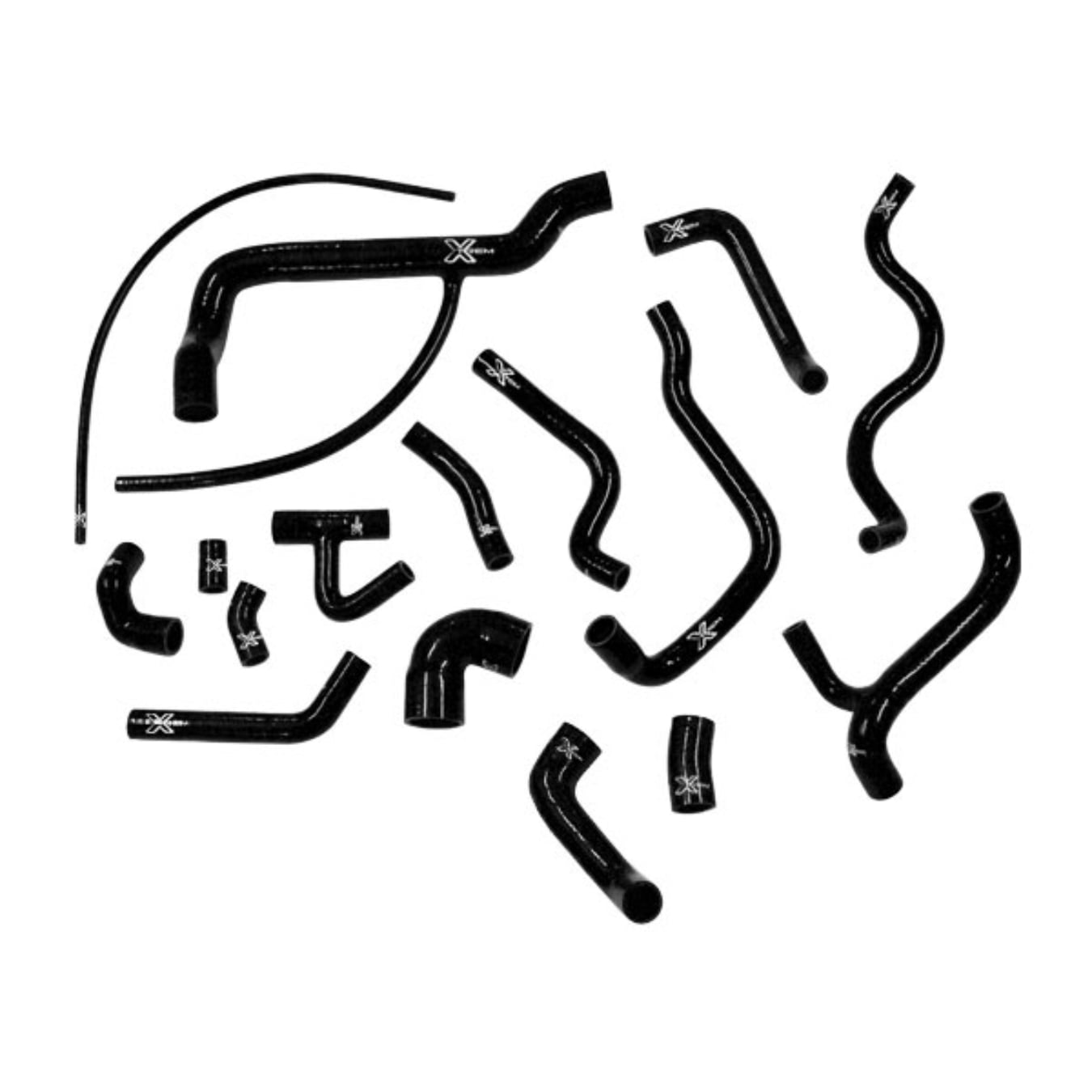 Kit 16 durites XTREM MOTORSPORT refroidissement silicone Volkswagen Golf 2 Rallye et G60