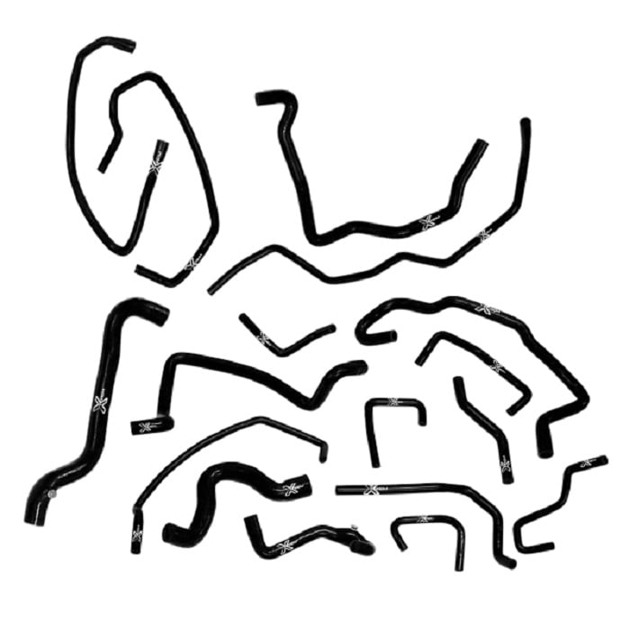 Kit 17 durites XTREM MOTORSPORT refroidissement silicone Renault R5 GT Turbo phase 2