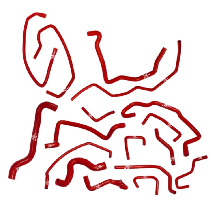 Kit 17 durites XTREM MOTORSPORT refroidissement silicone Renault R5 GT Turbo phase 2