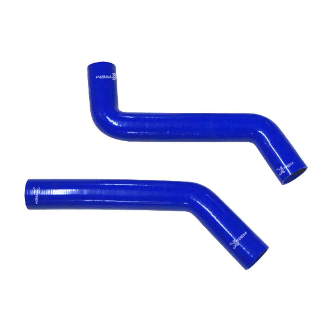 Kit 2 durites silicone de turbo XTREM pour Peugeot 205 T16 Bleu
