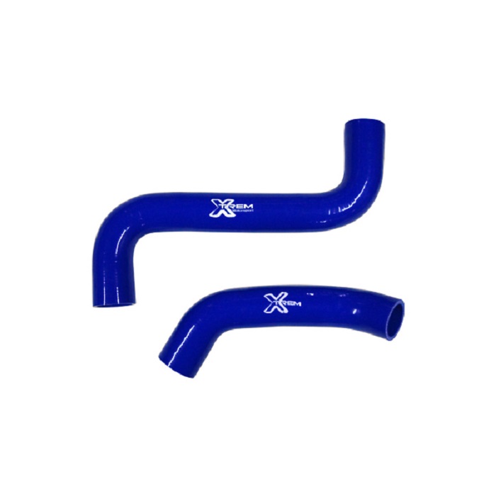 Kit 2 durites XTREM MOTORSPORT principales refroidissement silicone Subaru Impreza WRX et STi