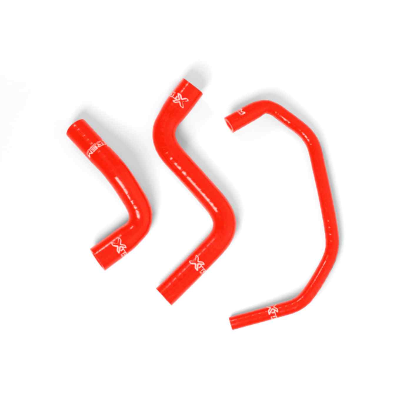Kit 3 durites silicone de vapeurs d'huile XTREM pour Peugeot 205 Rallye 1.3 Rouge