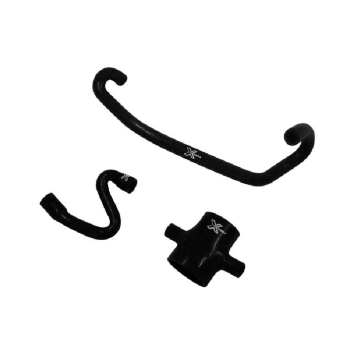 Kit 3 durites XTREM MOTORSPORT admission d'air silicone Peugeot 205 / 309 GTi - montage filtre racing