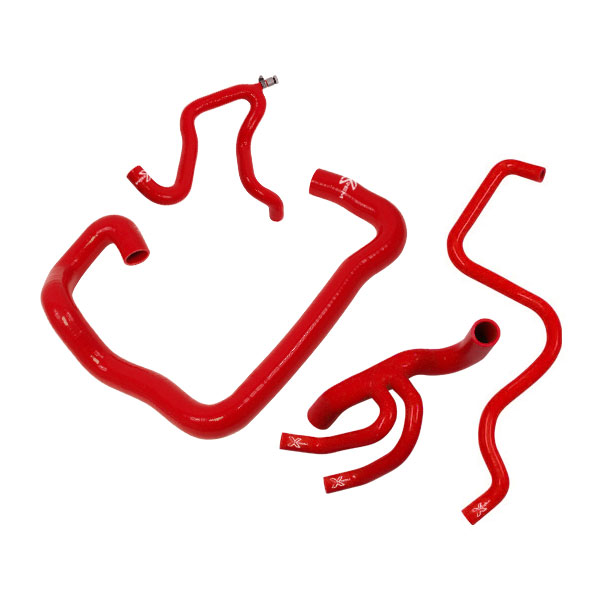 Kit 4 durites XTREM MOTORSPORT refroidissement silicone Citroën Saxo 1.6 16V VTS montage 2