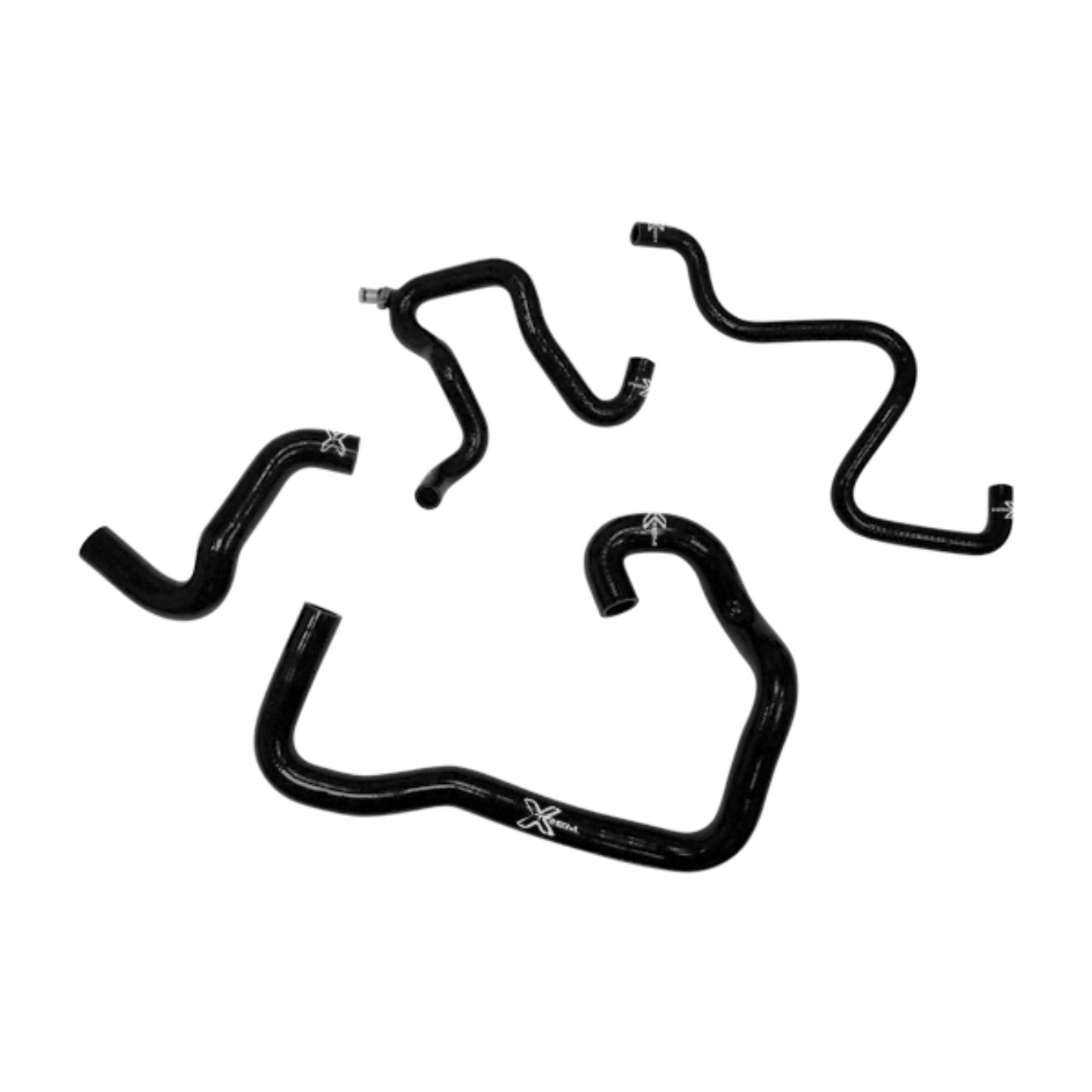 Kit 4 durites XTREM MOTORSPORT refroidissement silicone Citroën Saxo VTS montage 6