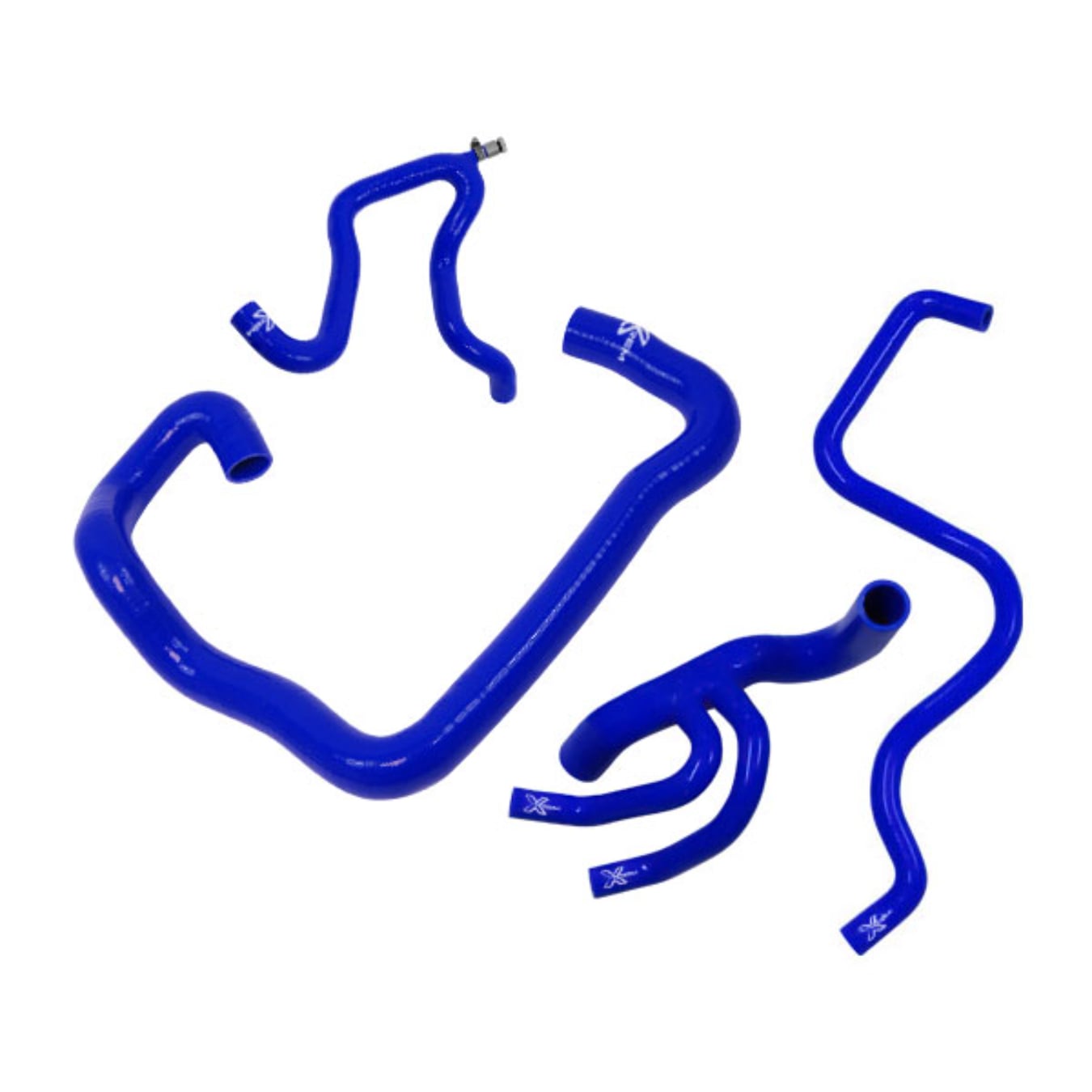 Kit 4 durites XTREM MOTORSPORT refroidissement silicone Peugeot 106 1.6 S16 montage 2