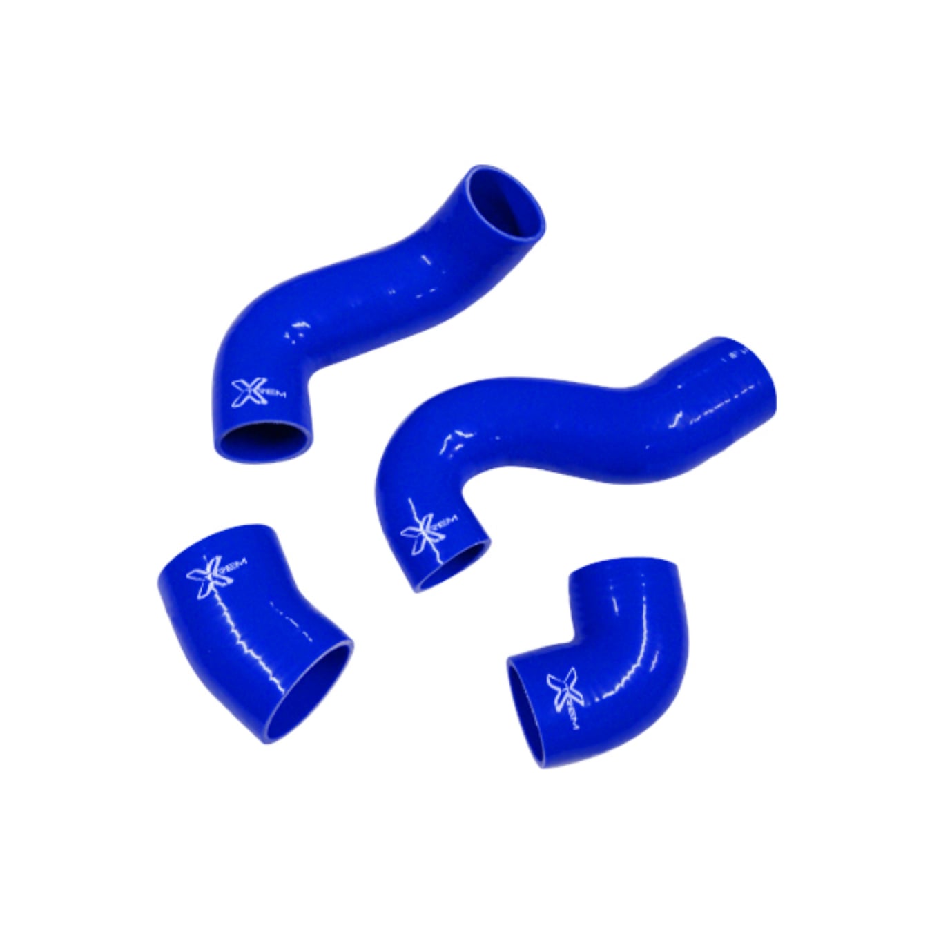 Kit 4 durites XTREM MOTORSPORT turbo silicone Fiat Coupe 20V Turbo