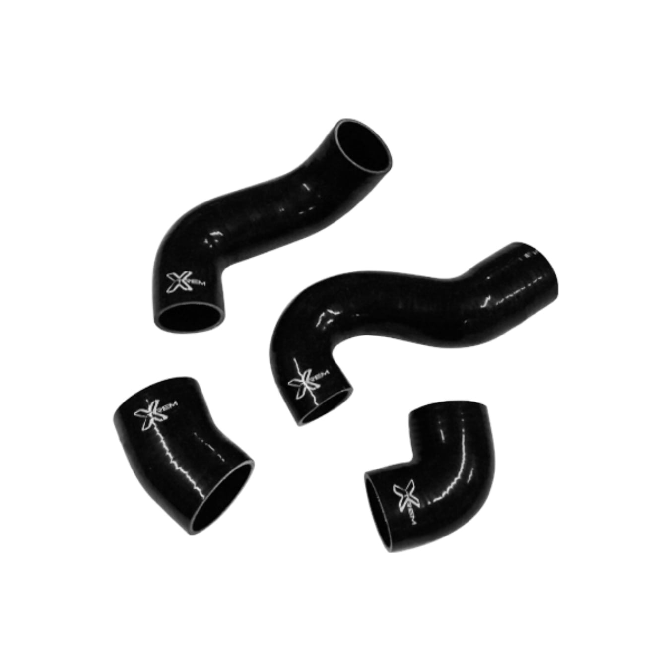 Kit 4 durites XTREM MOTORSPORT turbo silicone Fiat Coupe 20V Turbo