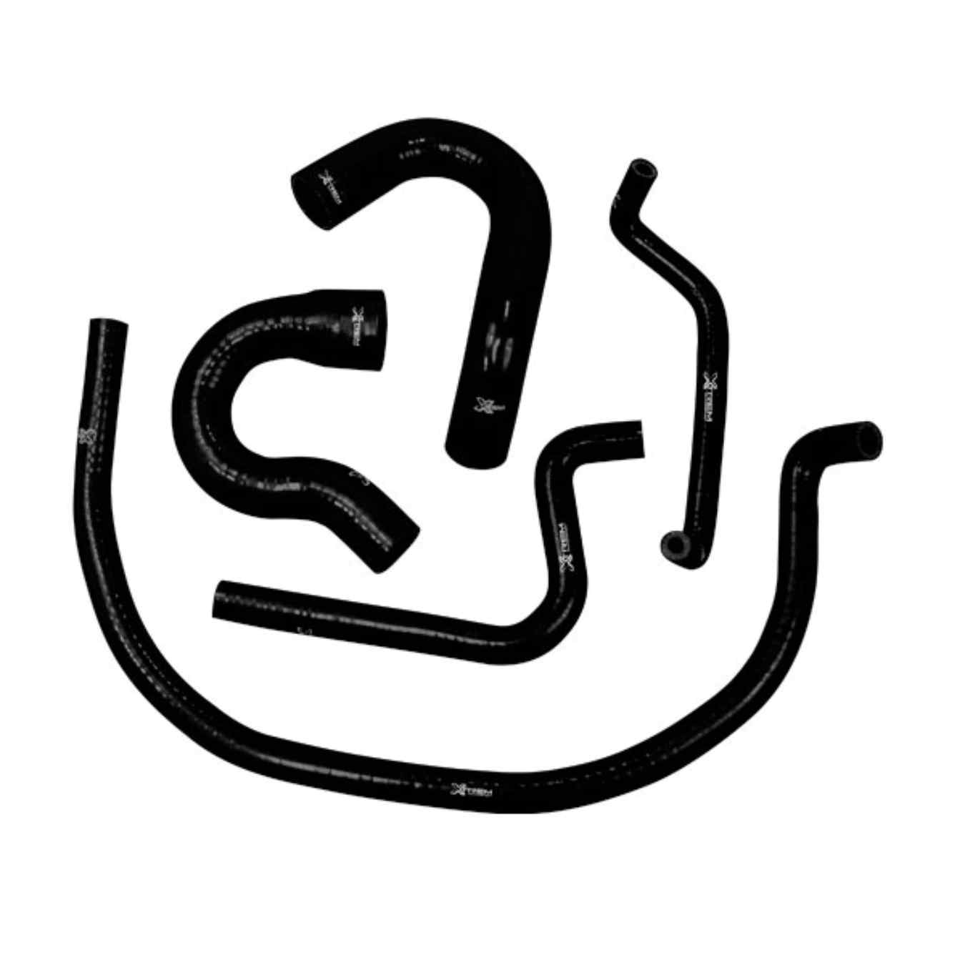 Kit 5 durites silicone de refroidissement XTREM pour Ford Escort MK1 Mexico Noir