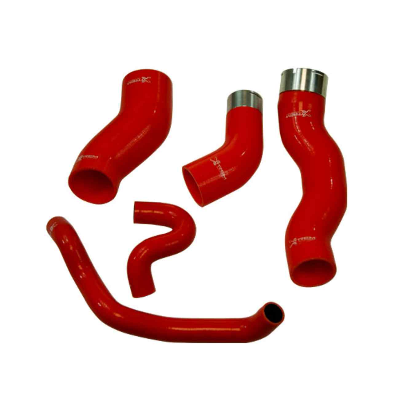 Kit 5 durites silicone de turbo XTREM pour Renault Megane IV R.S. et Trophy Rouge