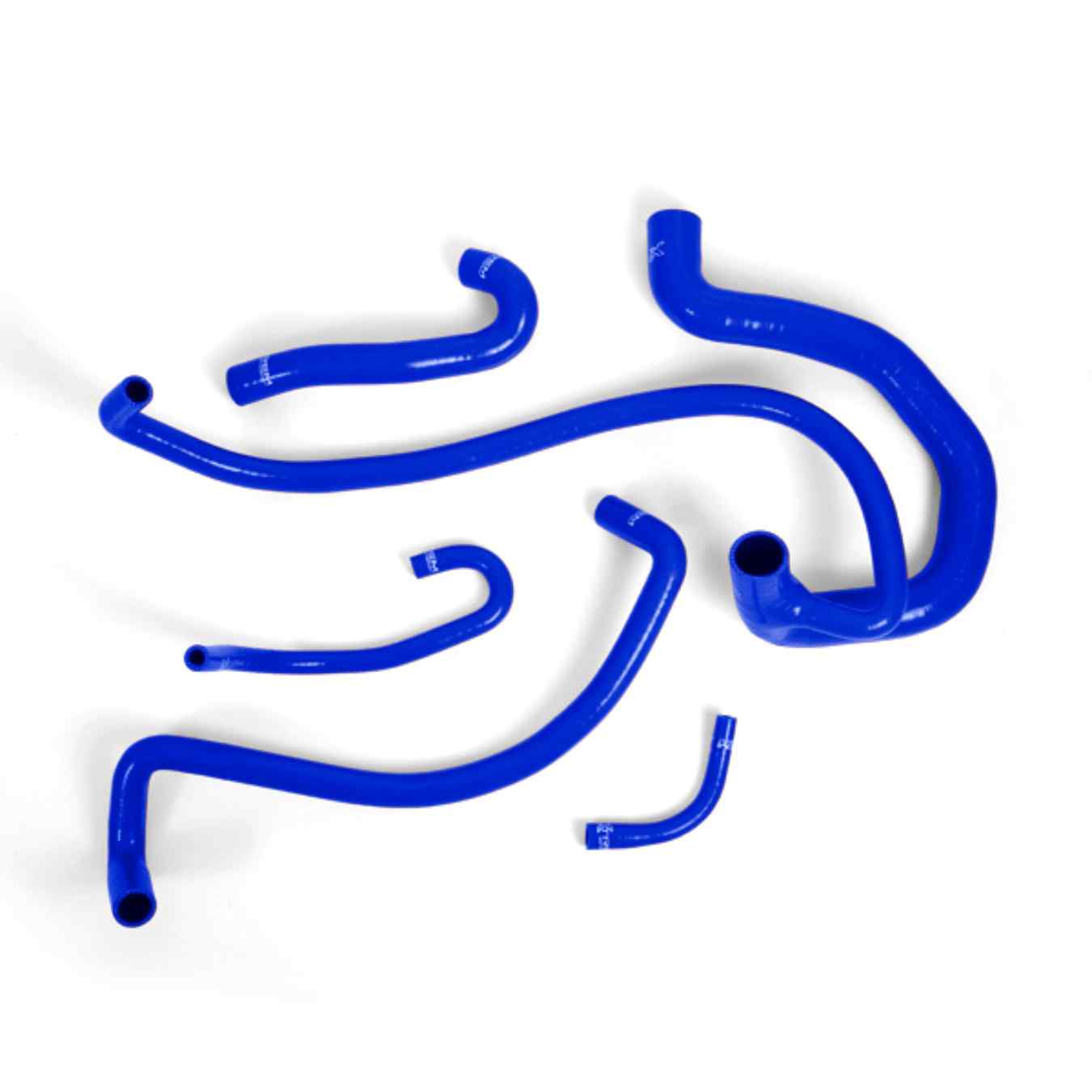 Kit 5 durites silicone de vapeurs d'huile XTREM pour Peugeot 205 GTI 85-87 et 106 Bleu