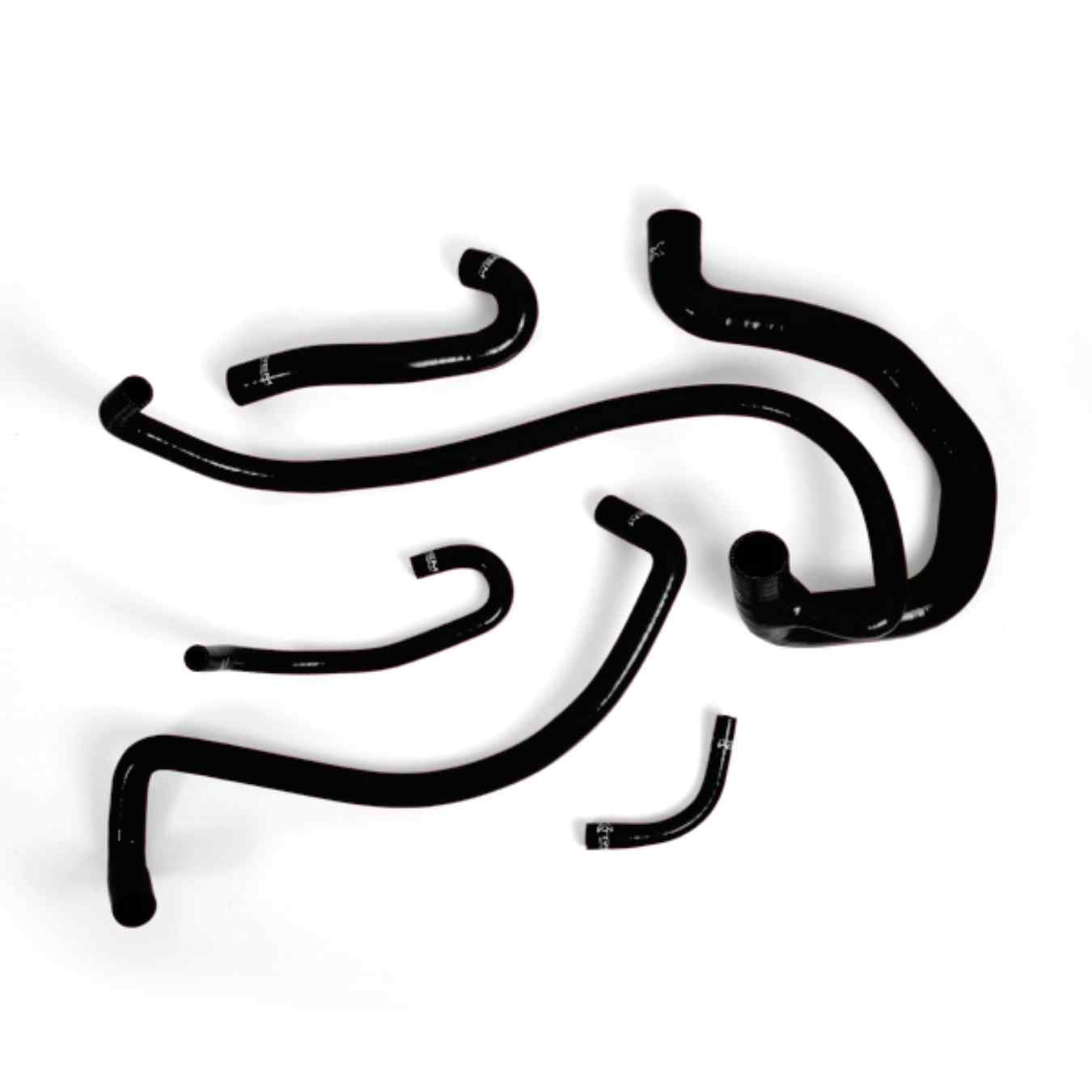 Kit 5 durites silicone de vapeurs d'huile XTREM pour Peugeot 205 GTI 85-87 et 106 Noir