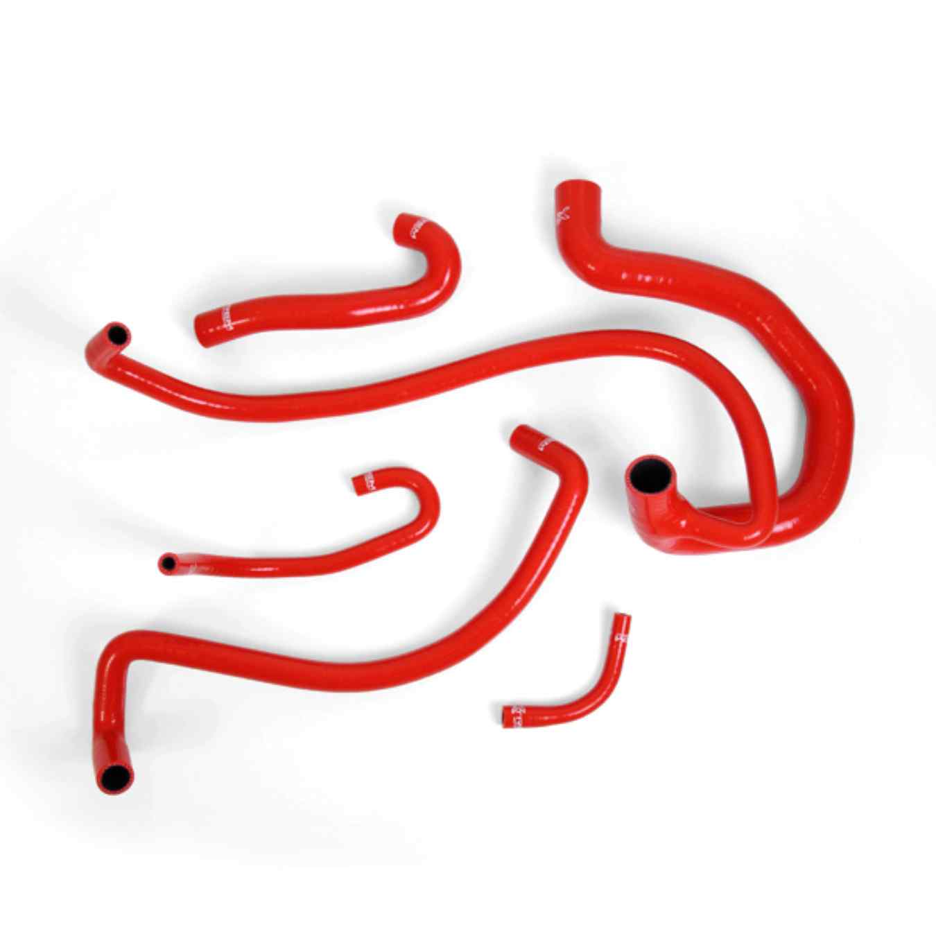 Kit 5 durites silicone de vapeurs d'huile XTREM pour Peugeot 205 GTI 85-87 et 106 Rouge