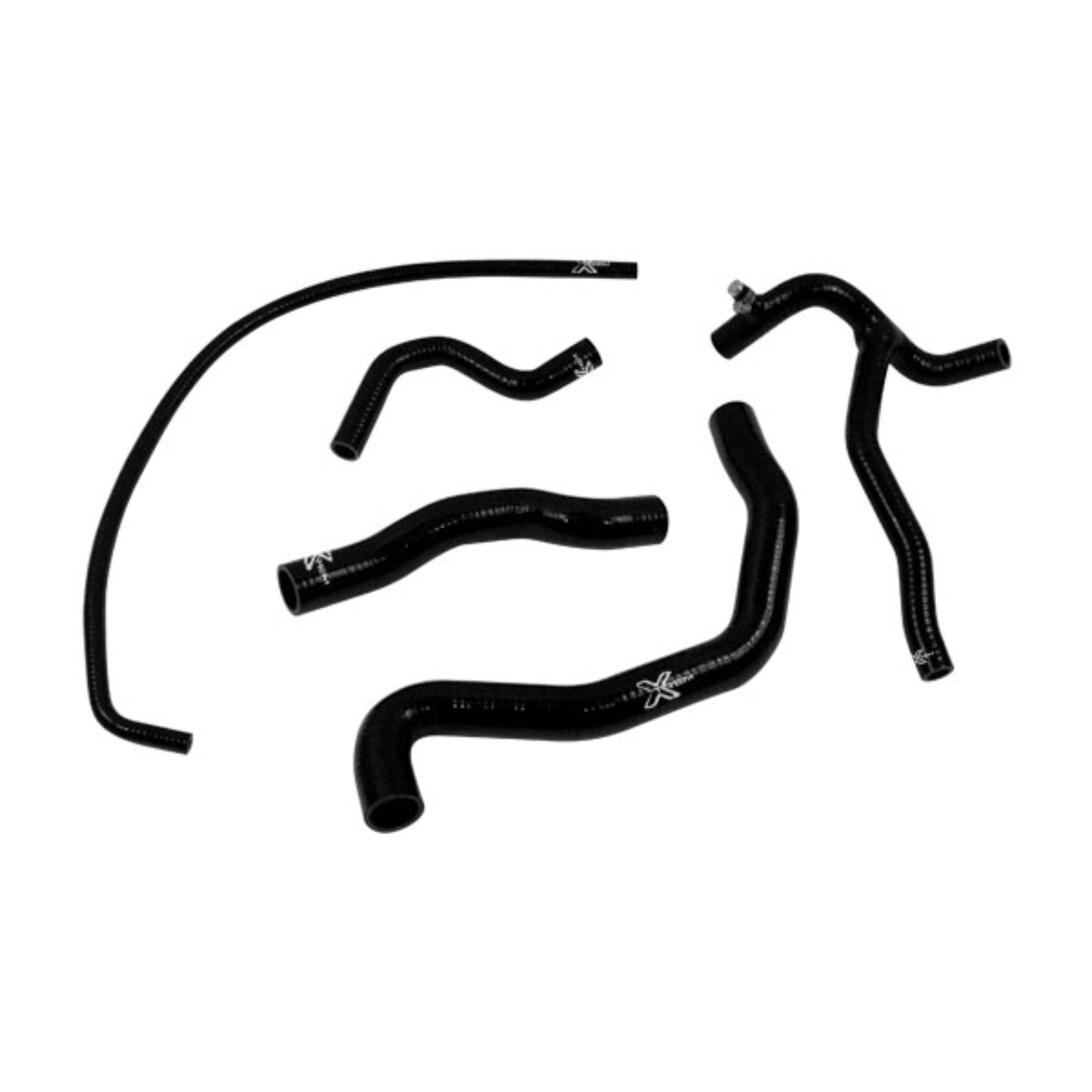 Kit 5 durites XTREM MOTORSPORT refroidissement silicone Peugeot 206 S16