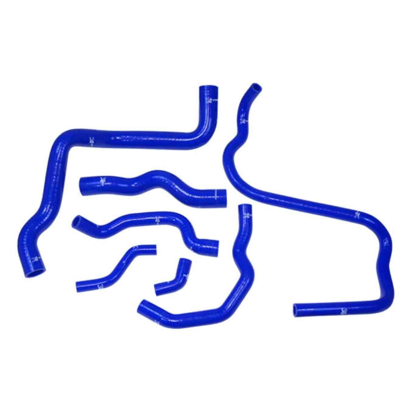 Kit 7 durites silicone de refroidissement XTREM pour Citroen DS3 Racing 1.6 THP Bleu