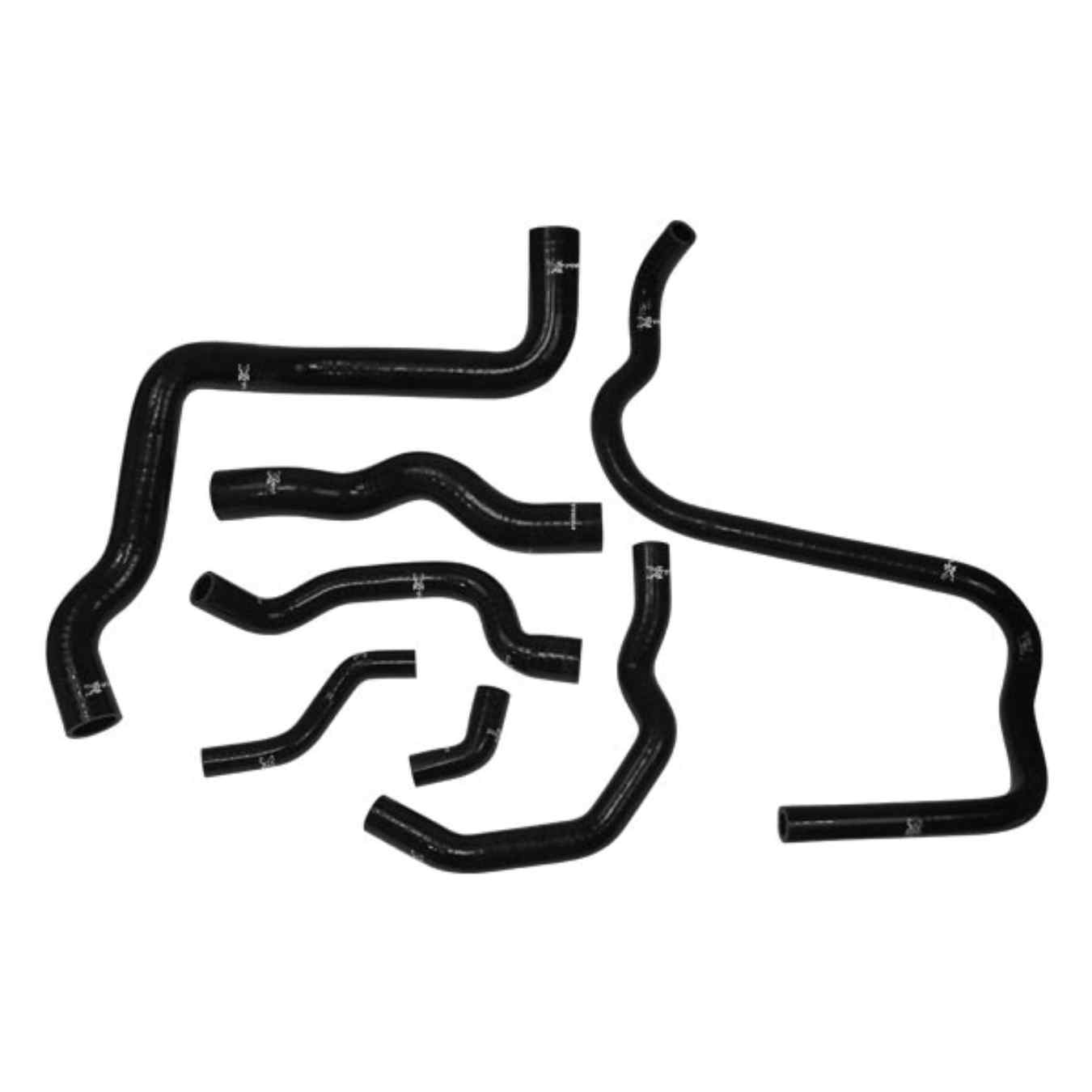 Kit 7 durites silicone de refroidissement XTREM pour Citroen DS3 Racing 1.6 THP Noir