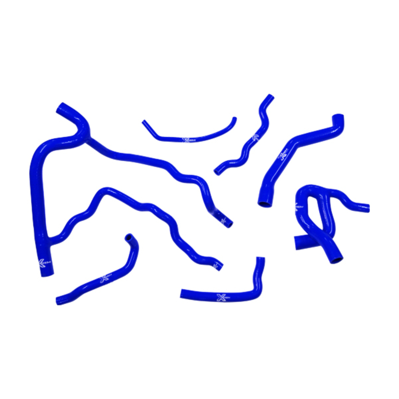 Kit 7 durites XTREM MOTORSPORT refroidissement silicone Renault 19 16S