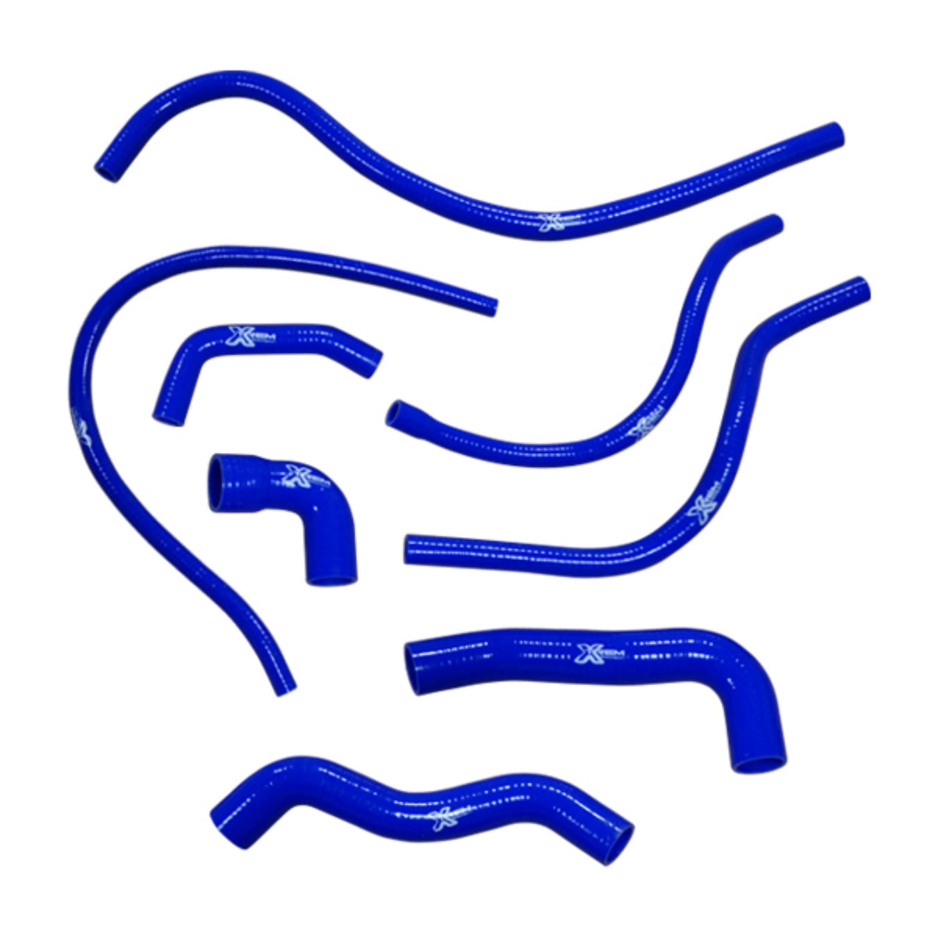 Kit 8 durites XTREM MOTORSPORT refroidissement silicone Fiat Uno Turbo IE phase 1