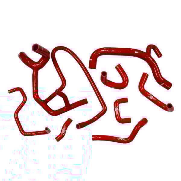 Kit 8 durites XTREM MOTORSPORT refroidissement silicone Renault Clio 1.8 16S / 2.0 Williams