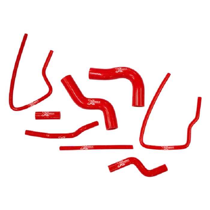 Kit 8 durites XTREM MOTORSPORT refroidissement silicone Subaru Impreza 2.0 GT Turbo 1995 - 2000