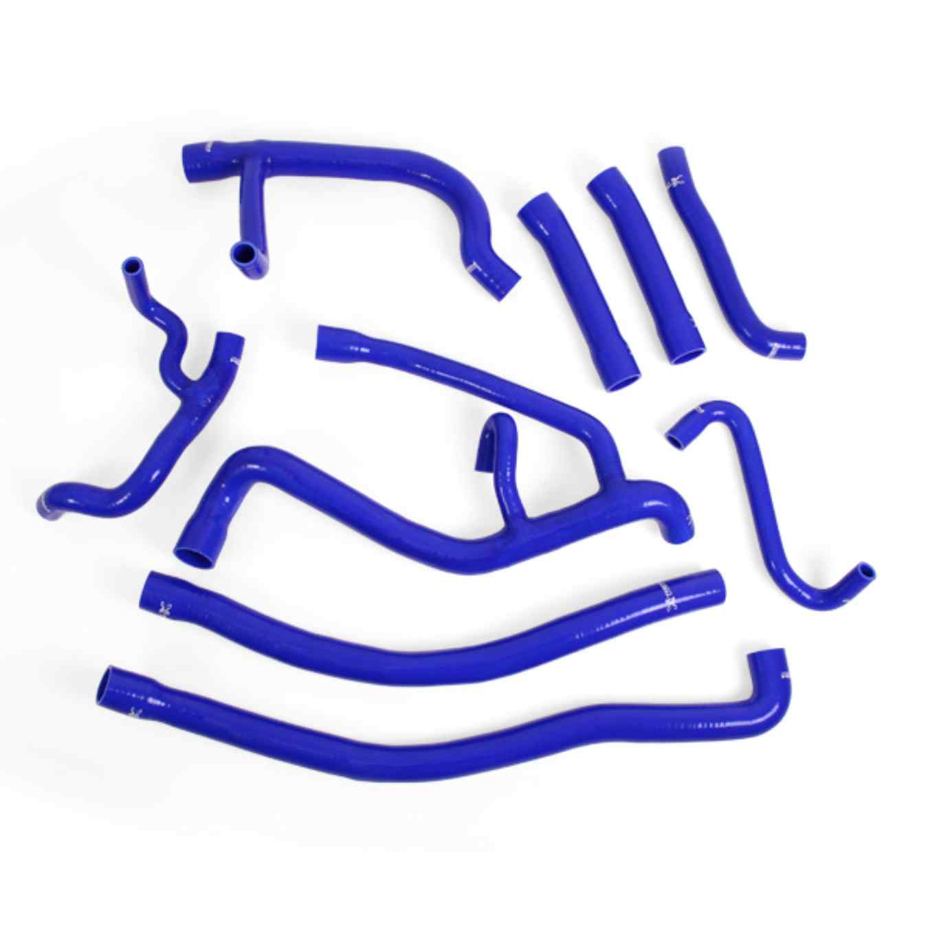 Kit 9 durites silicone de refroidissement XTREM pour Volkswagen Transporter T3 Bleu