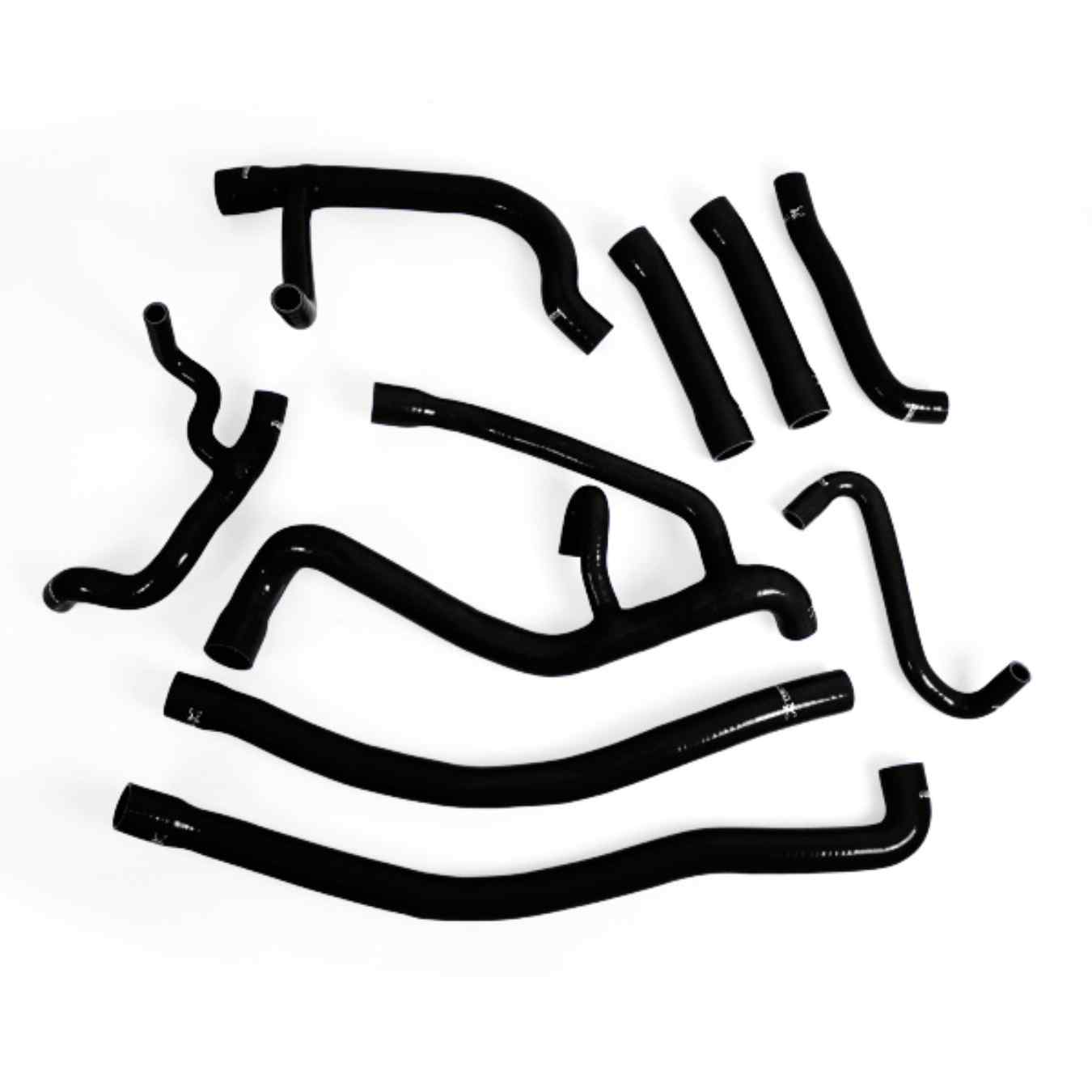 Kit 9 durites silicone de refroidissement XTREM pour Volkswagen Transporter T3 Noir