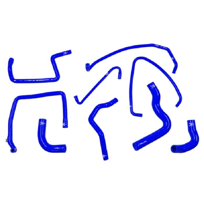 Kit 9 durites XTREM MOTORSPORT refroidissement silicone Peugeot 205 / 309 GTi - radiateur d'huile d'origine