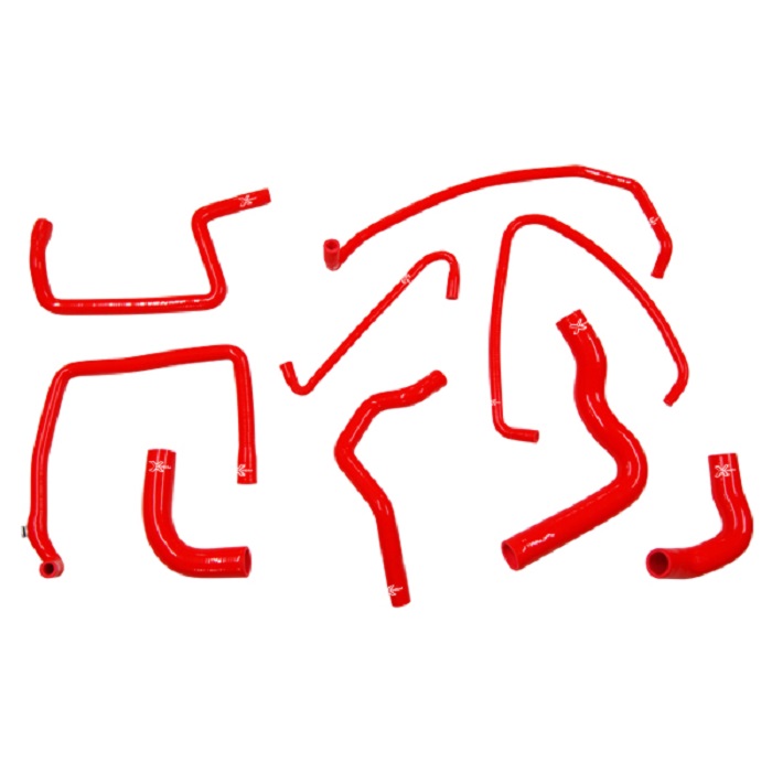 Kit 9 durites XTREM MOTORSPORT refroidissement silicone Peugeot 205 / 309 GTi - radiateur d'huile d'origine