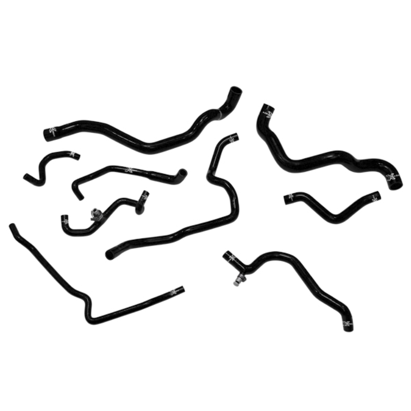 Kit 9 durites XTREM MOTORSPORT refroidissement silicone Renault IV R.S. 200