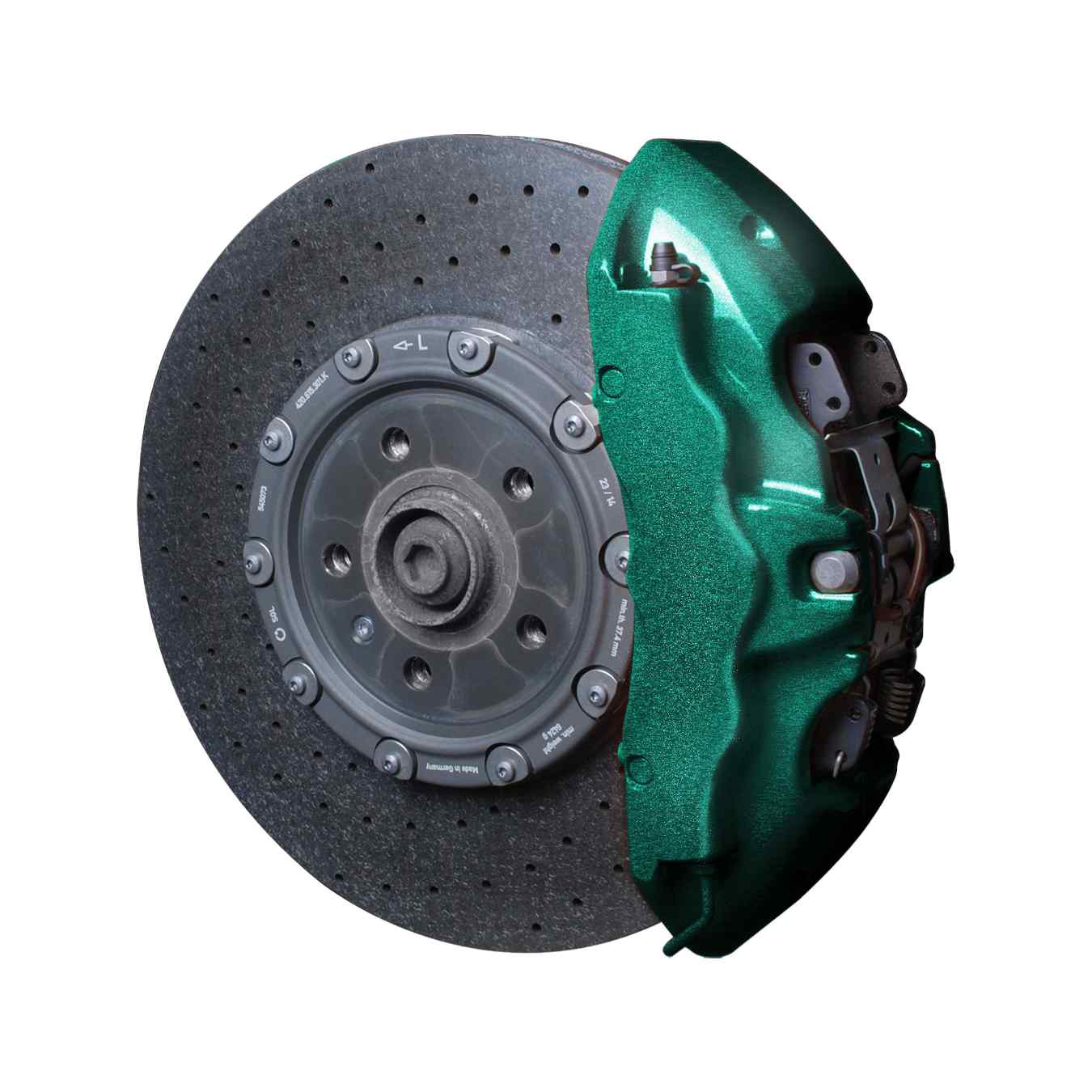 FOLIATEC Brake Caliper Set Lacquer Dark Green | ON ORECA Store
