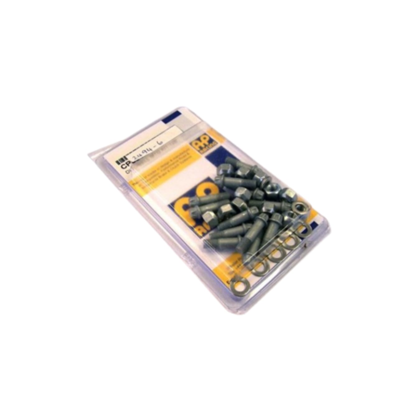 Kit de visserie 1/4UNF pour bol 12 trous AP RACING