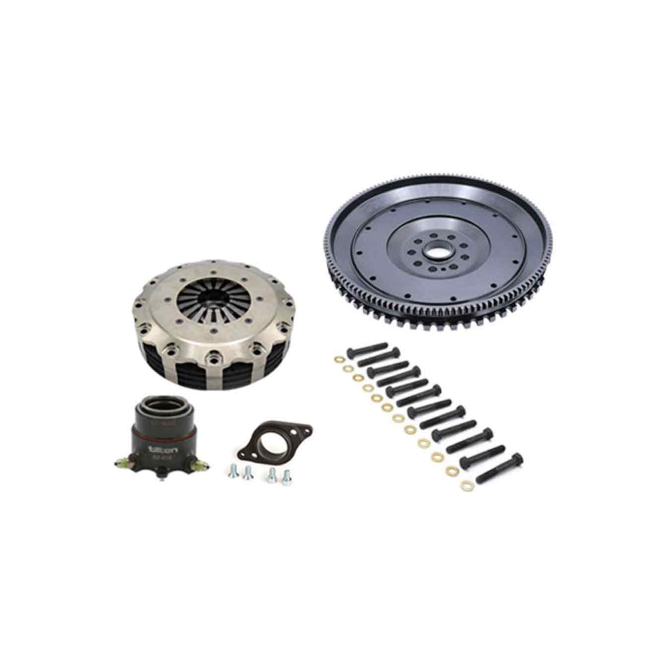 Kit embrayage carbone PORSCHE 996/997 D140 mm (3 disques) Tilton 57-814