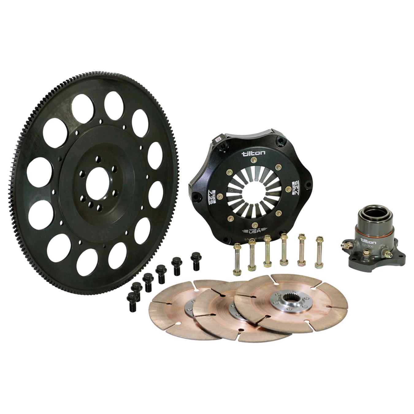 Kit embrayage CORVETTE C5 D184 mm (3 disques) Tilton 56-804
