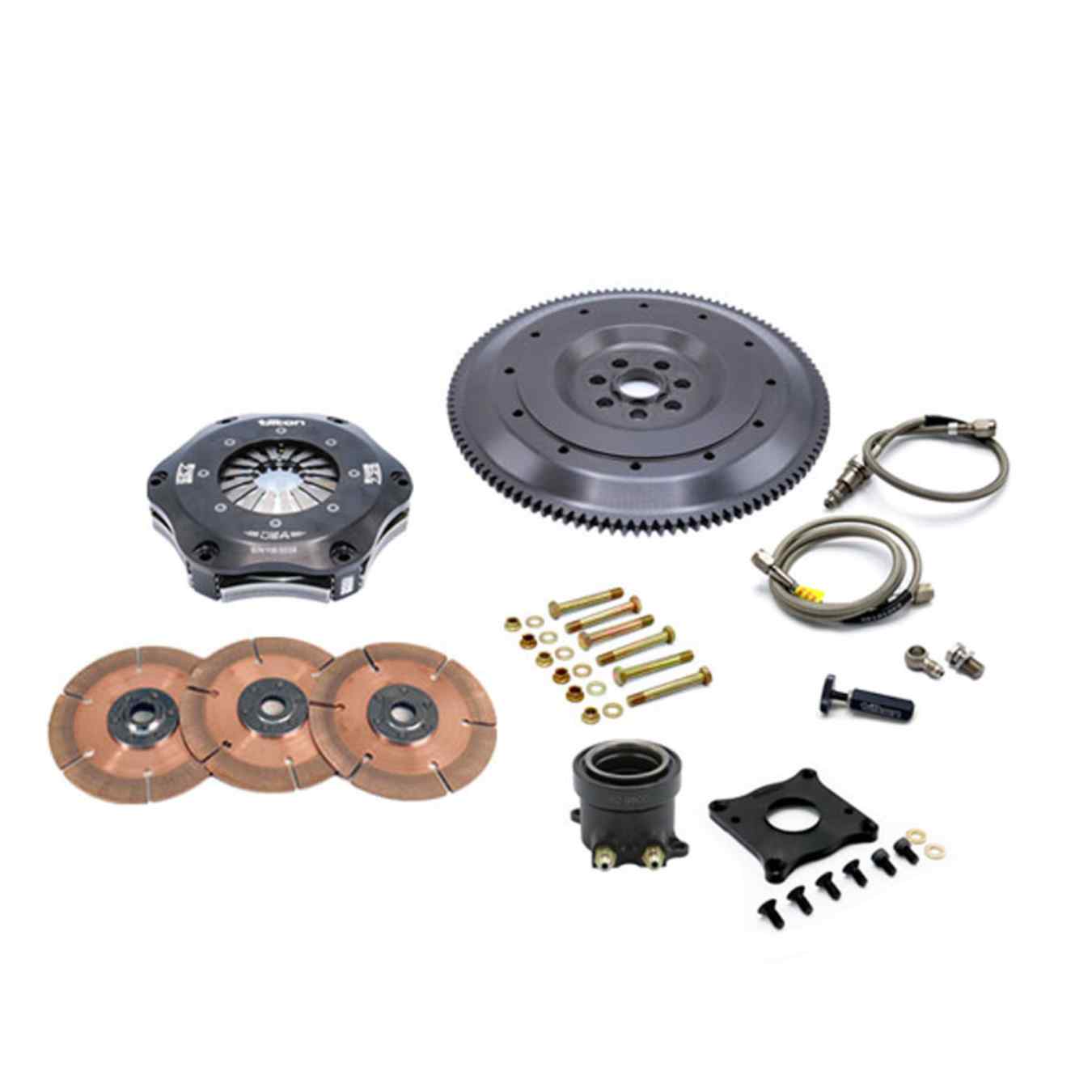 Kit embrayage MITSUBISHI EVO 7-9 D184 mm (3 disques) Tilton 56-358