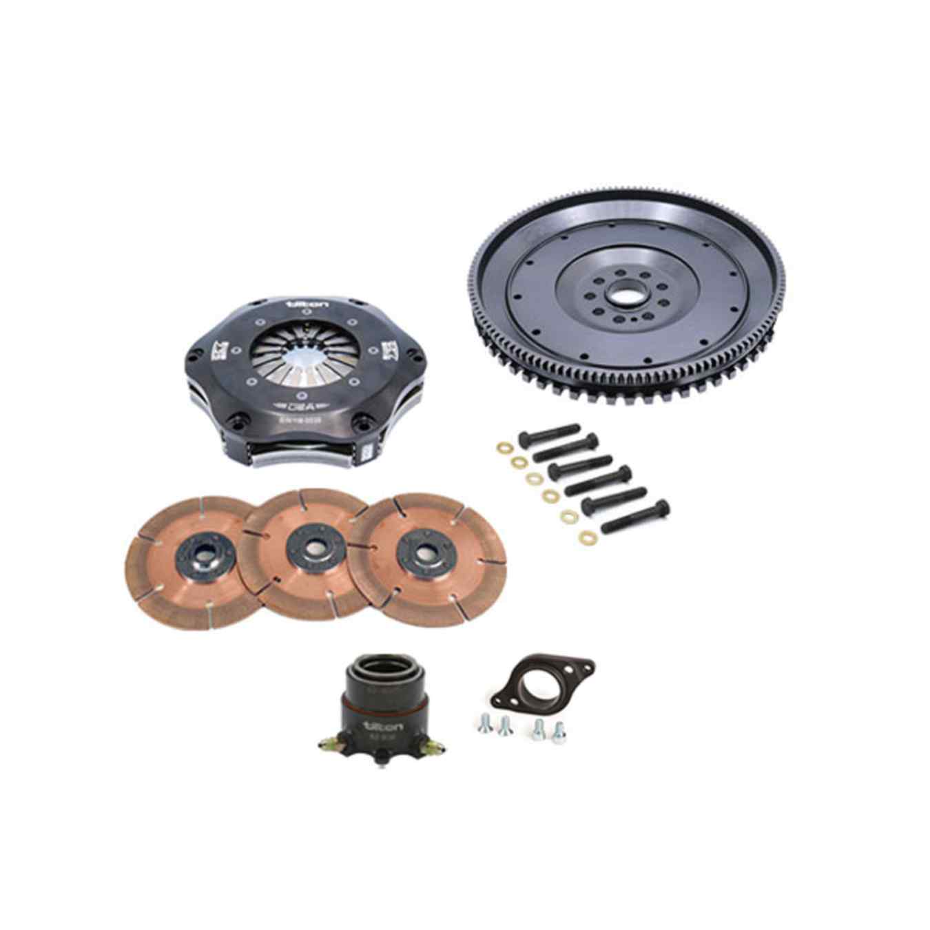 Kit embrayage PORSCHE 996/997 D184 mm (3 disques) Tilton 56-815