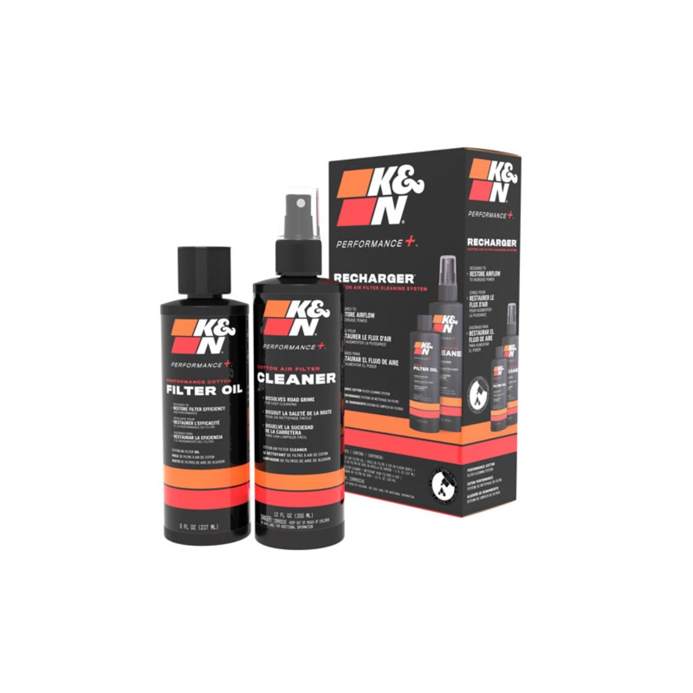 Kit entretien pour filtre à air K&N noir 99-5050BK