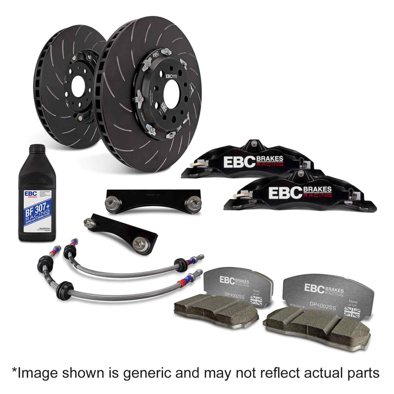 Kit gros freins avant EBC BBK019BLK-1