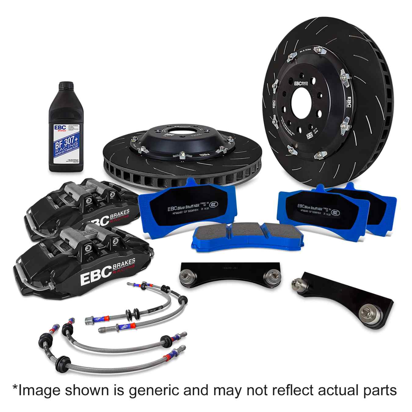 Kit gros freins avant EBC BBK033BLK-2
