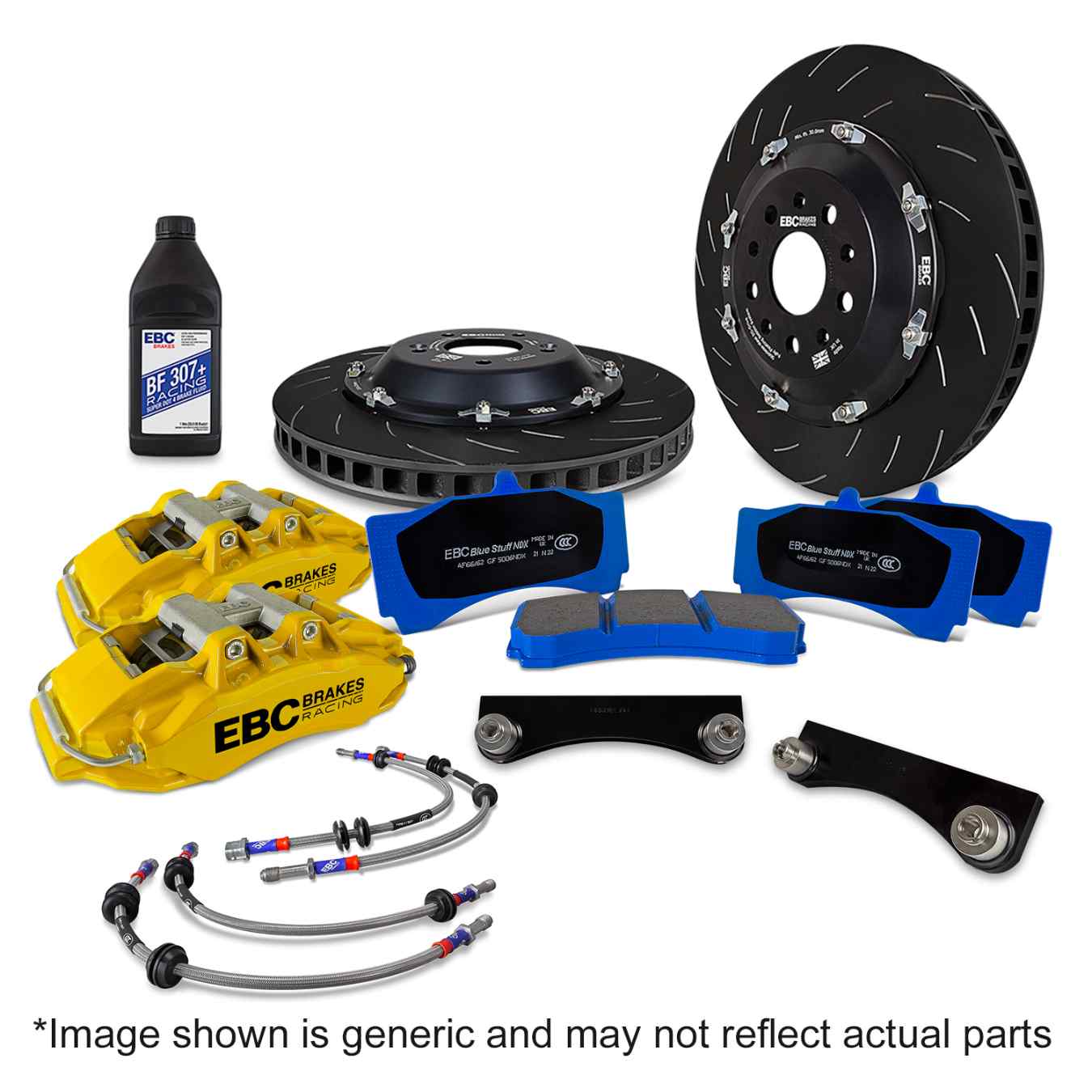 Kit gros freins avant EBC BBK042YEL-1