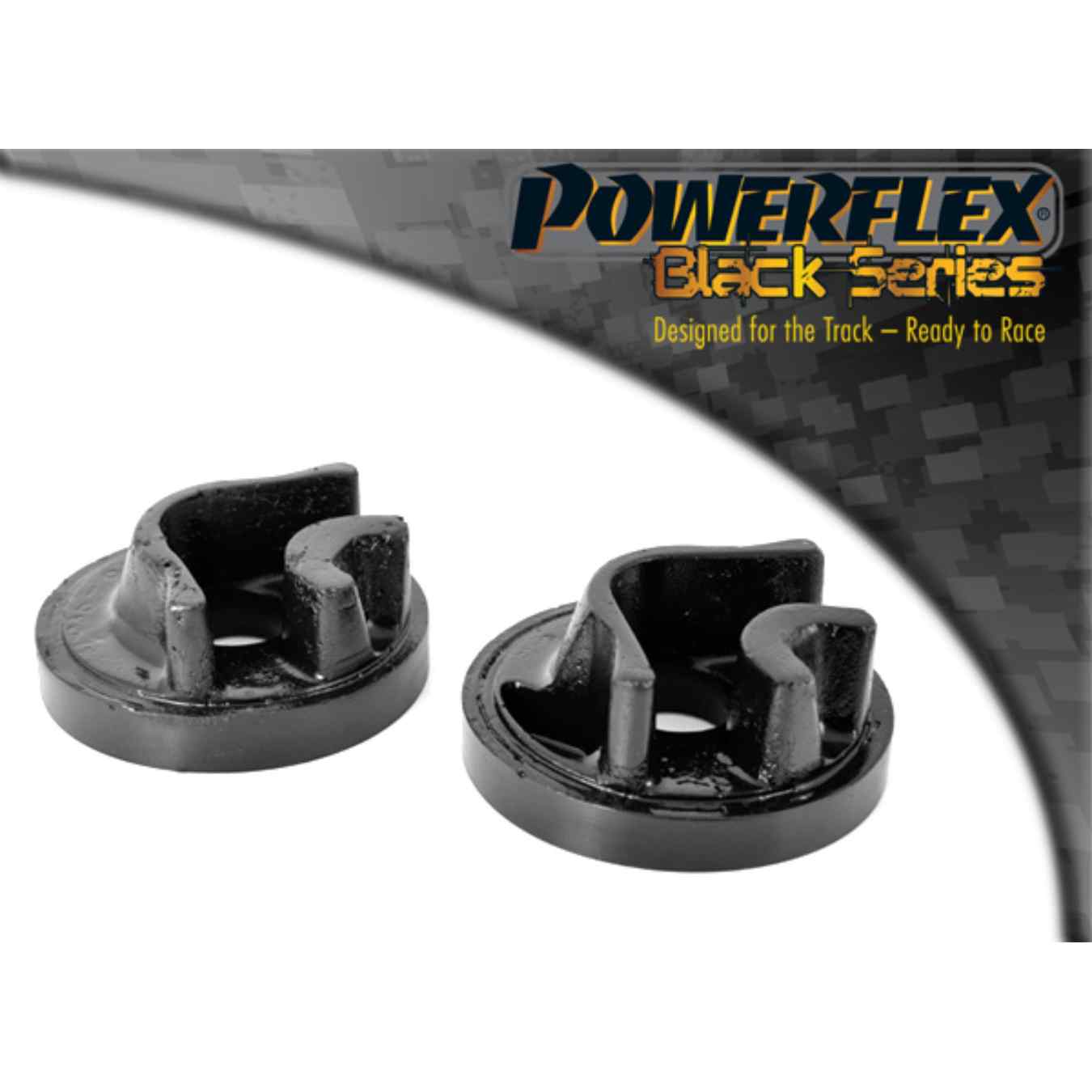 Kit insert de Silent bloc Powerflex moteur inférieur arrière black series N°20 PFF80-810BLK