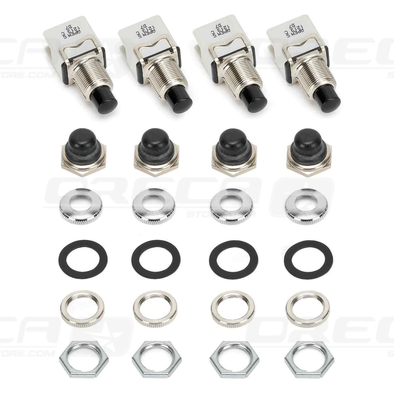 Kit 4 interrupteurs (sans connecteurs) STACK 726ST514